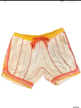 Tombolo Terry Cloth Cabana Shorts Organic Cotton Resort Pool Lounge Large